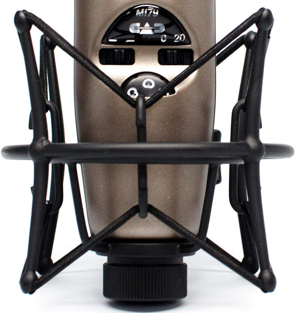 CAD Audio M179 Large Diaphragm Infinitely Adjustable Polar Pattern Condenser Microphone & Focusrite Scarlett Solo 3rd Gen USB Audio Interface, for the Guitarist, Vocalist, Podcaster or Producer