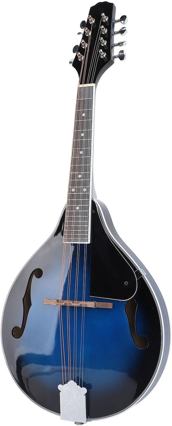 Sorandy 8 String A Style Mandolin with Tuner, Rosewood Mandolin Musical Instrument Beginners, Adults, Teens, Youth, Kids, Band Performance