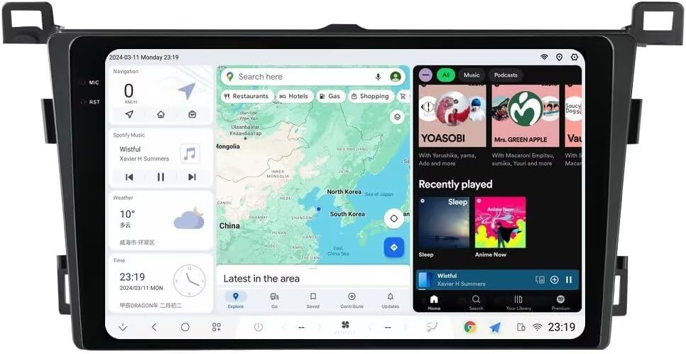 DUDUAUTO 2K 2000x1200 9.5