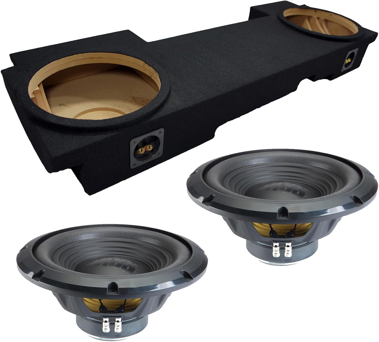 Alpine Compatible with 2002-2013 Chevy Avalanche Sealed Dual 12