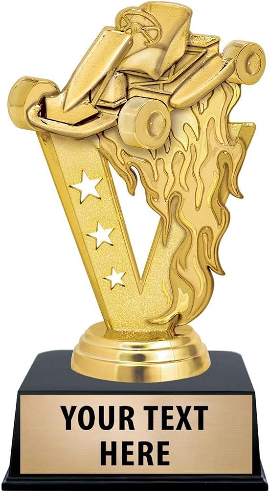 Crown Awards Go Kart Trophies with Custom Engraving, 6