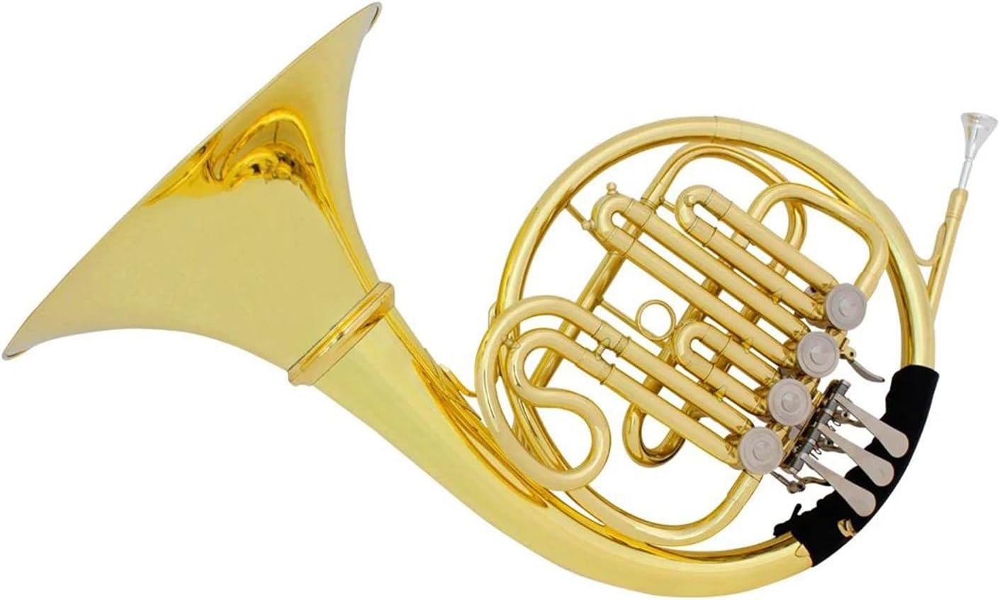 4 Key French Horn 4 Key Bb French Horn Brass Instrument With Box Professional B Key Gold Plated