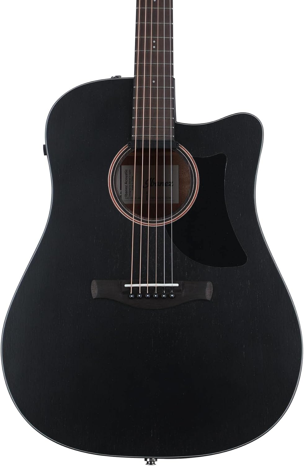Ibanez AAD190CEWKH Advanced Acoustic-electric Guitar - Weathered Black