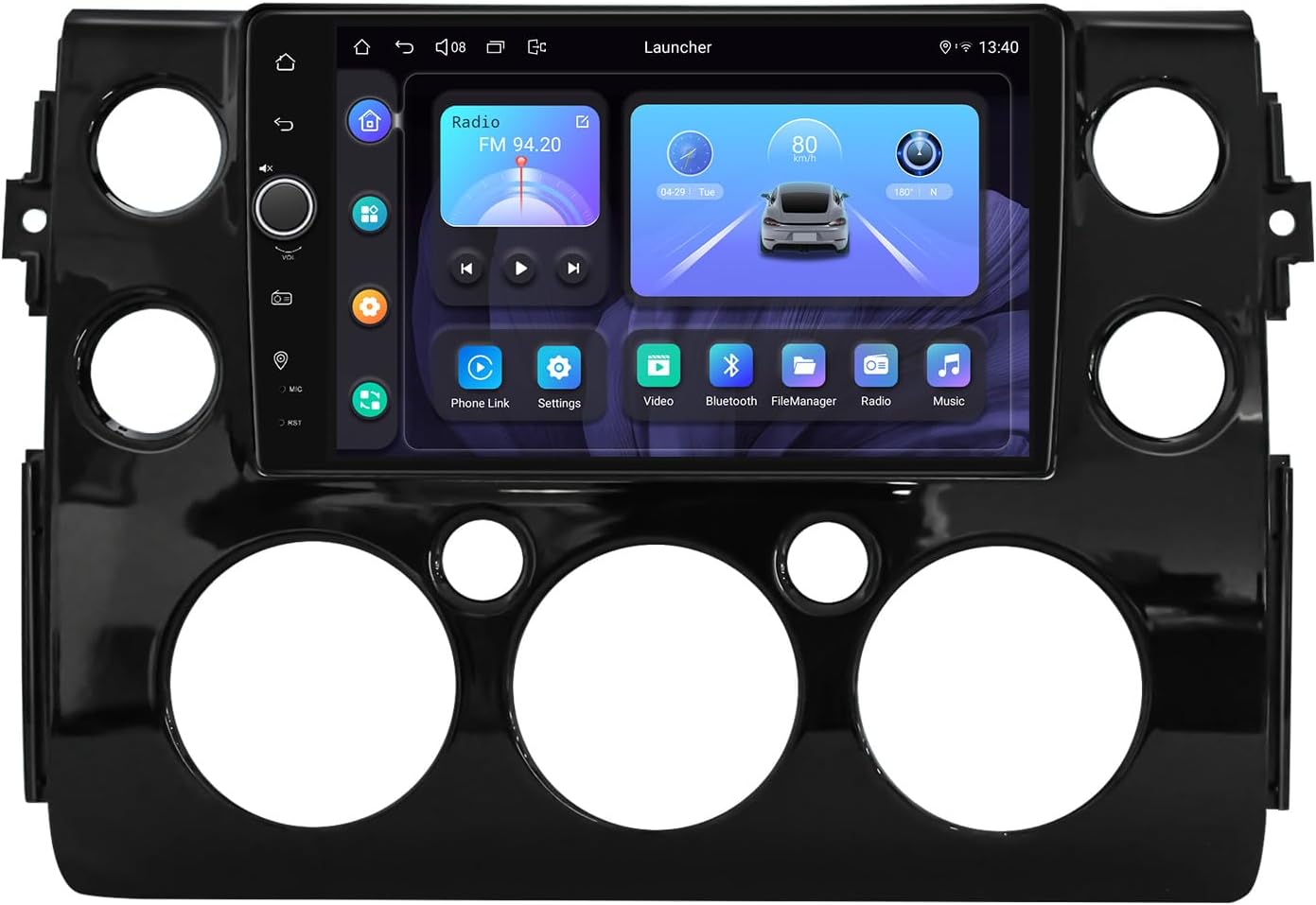 Joying Car Radio for Toyota FJ Cruiser 2007-2014 Android 13 Car Stereo 9 Inch Head Unit with Wireless Carplay & Android Auto, Mirror Link, GPS Navigation, Bluetooth 5.0(JY-TT188N8)