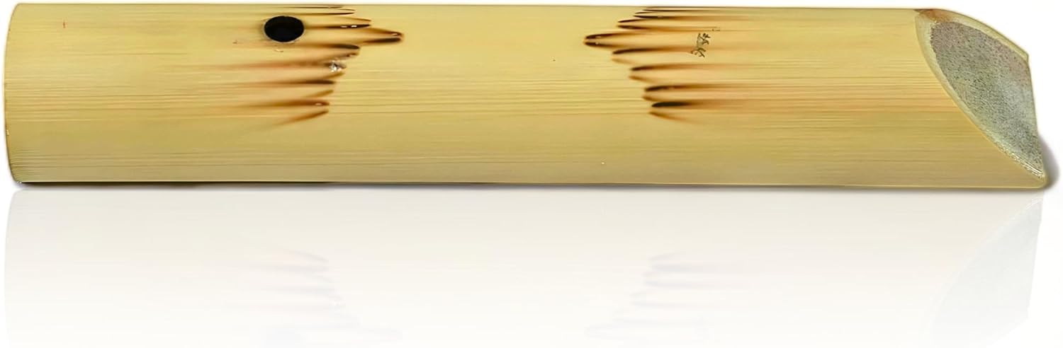 GMP Bamboo Loon Imitation Whistle, Hand-Crafted | Wood Bird Mimic Whistle, Musical Woodwind Percussion Instrument, Authentic Bird Sound Effect (20)