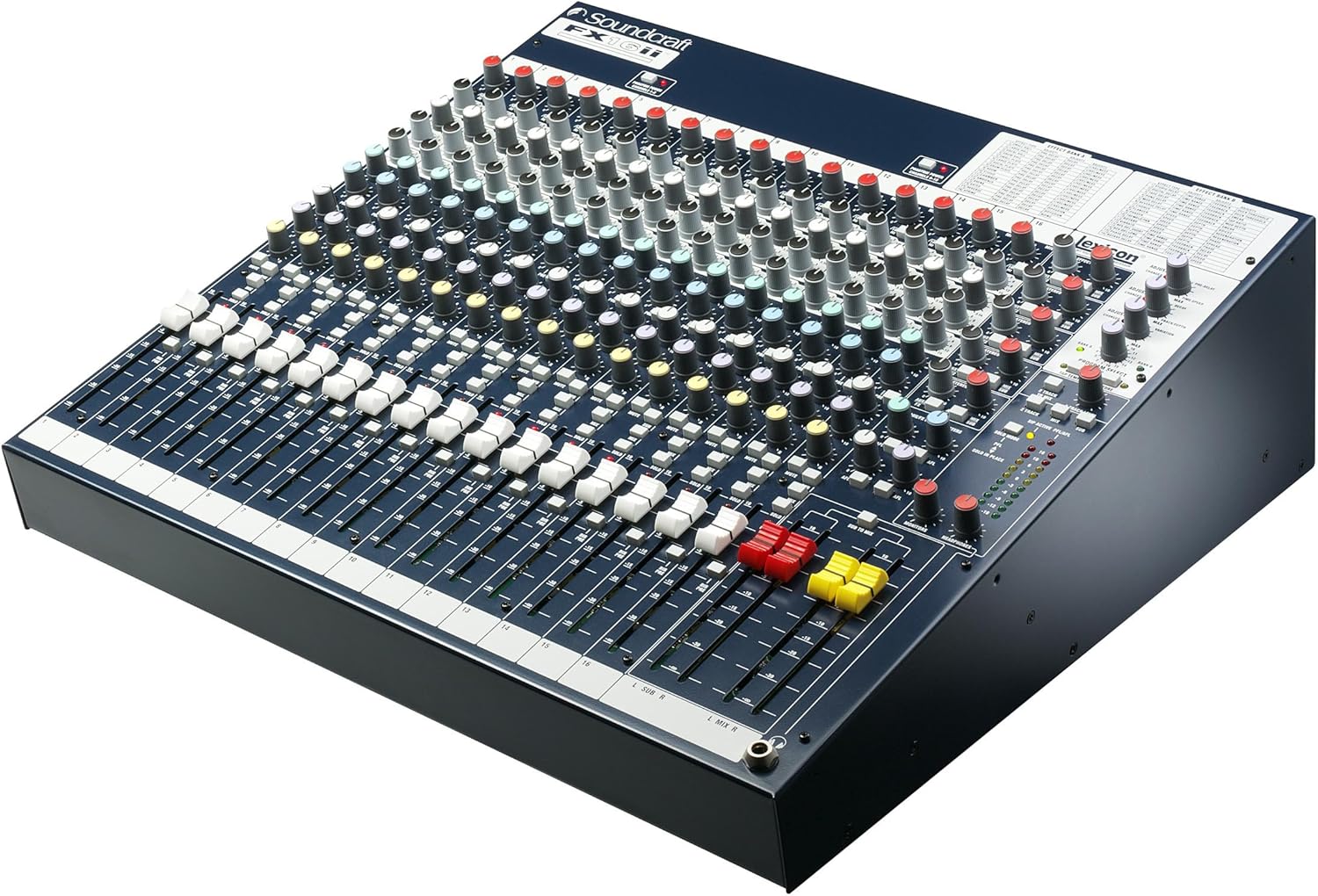 Soundcraft FX16ii Professional Compact Recording/Live Lexicon Effects Mixer