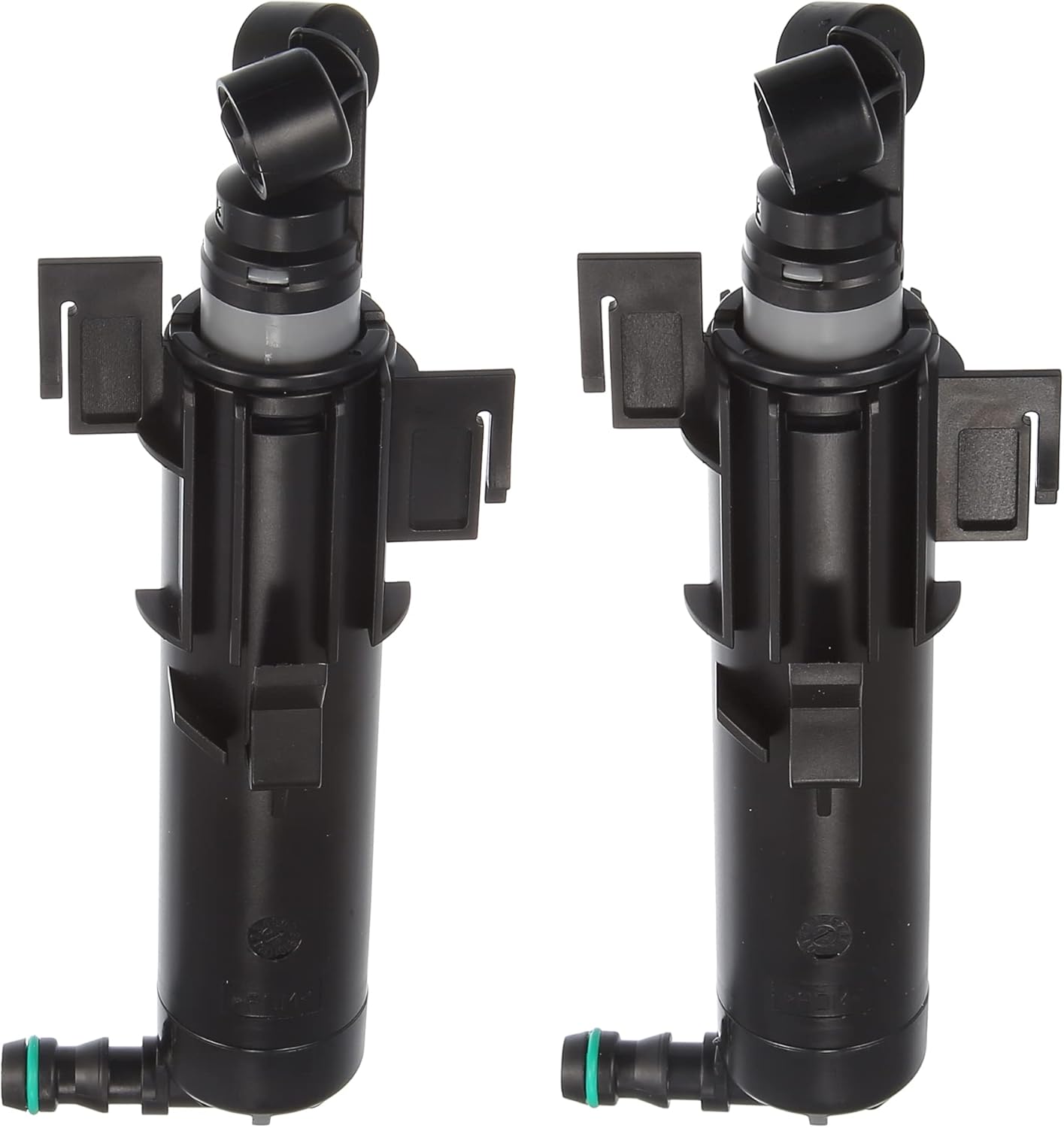 Front Left Right Headlight Washer Nozzle Sprayer Jet Fit for Audi A5 - Pack of 2 Black