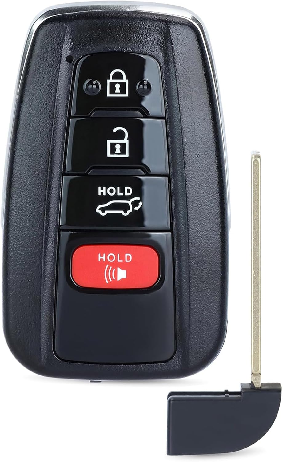 TOP-VIGOR Keyless Entry Remote Control Car Key Fob Replacement Compatible with Toyota RAV4 2019 2020 2021, 314.3Mhz 4 Button for HYQ14FBC-0351 8990H-0R030
