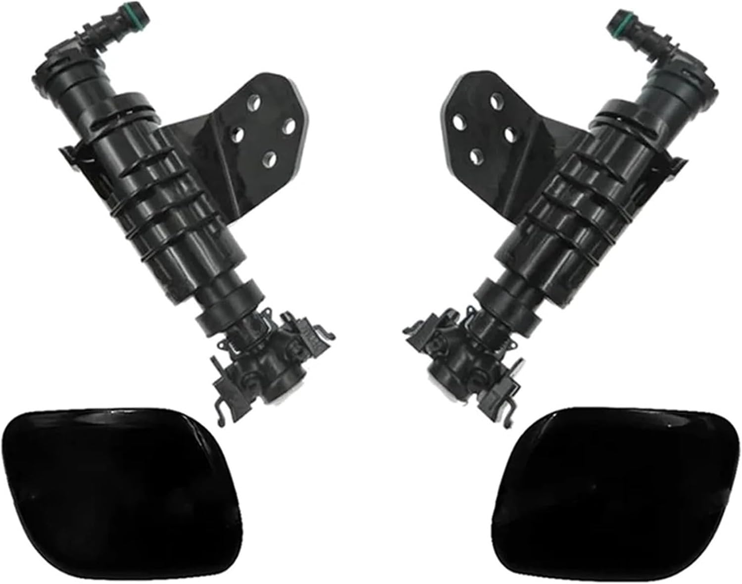 Front Headlight Jet Sprayer for Hyundai for Tucson (TL) 2017 2018 2019 Headlight Washer Nozzle Headlamp Spray Pump Cover Cap 98672-D7000 98671-D7000 98680-D3000 98690-D3000 Headlamp Sprayer