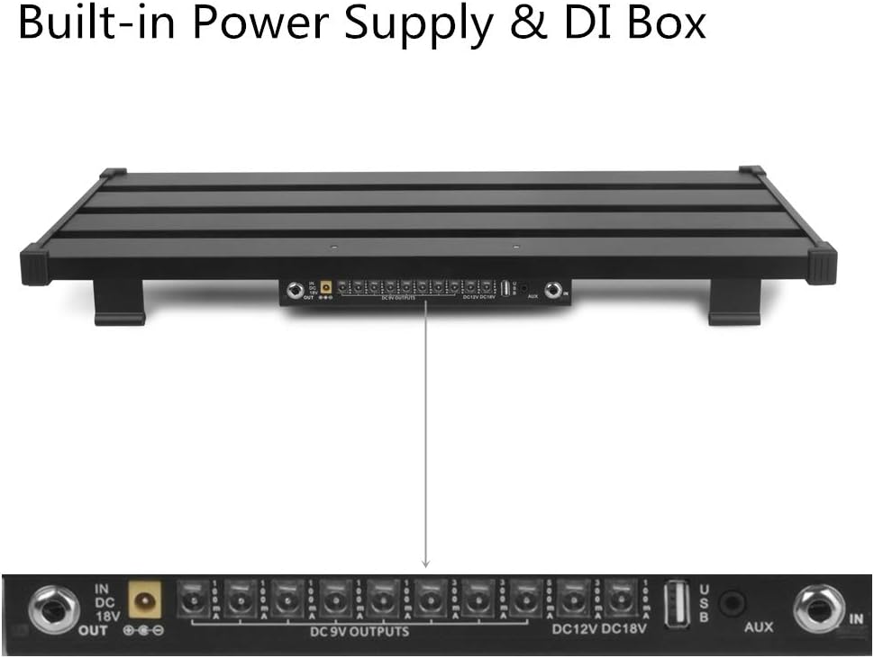 Guitar Pedal Board 25.6''x11.9