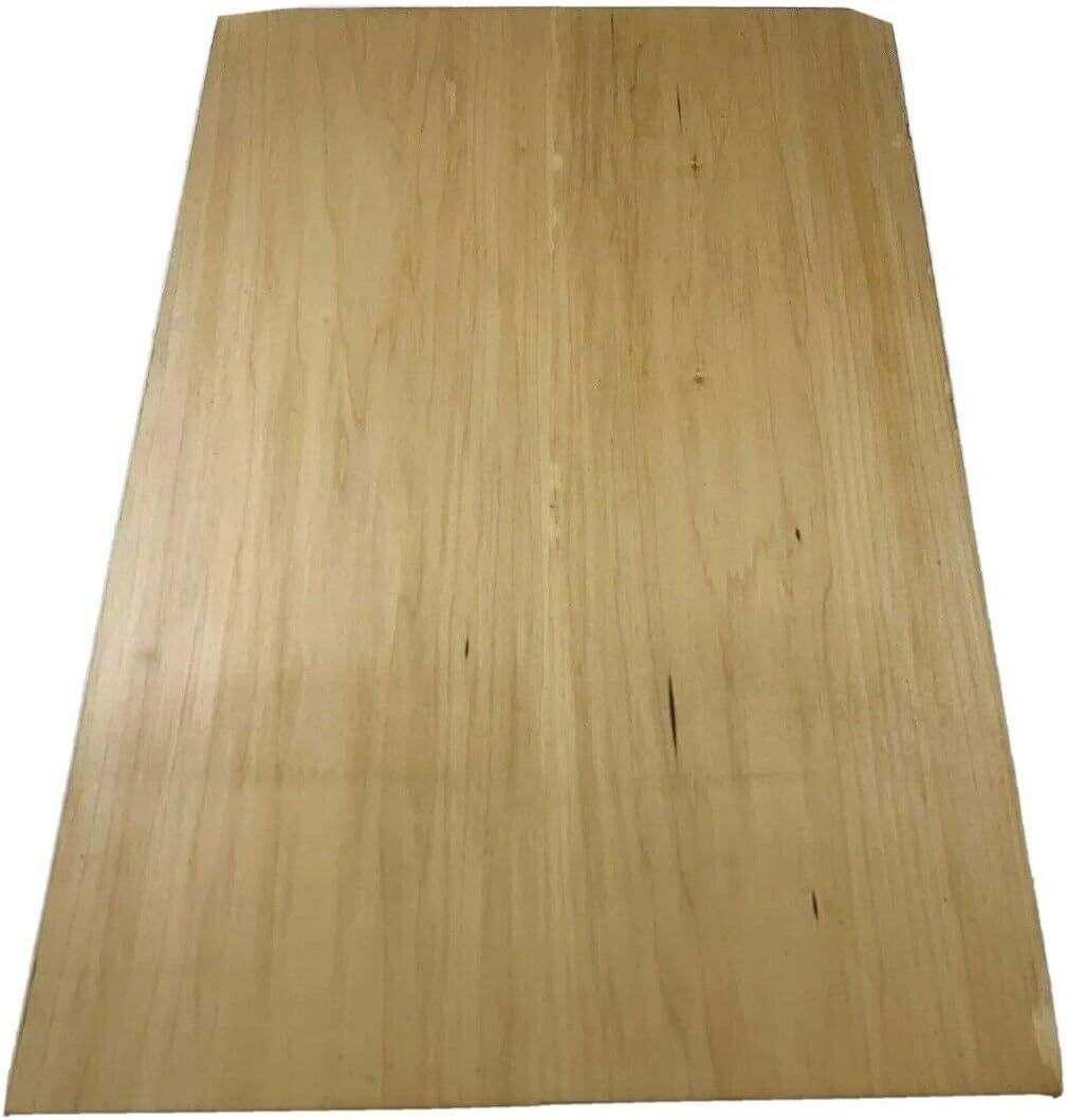 Figured American Basswood Electric Guitar Body Blank, Measuring 22 x 14-1/4 x 2 Inches Planed And Glued 2pcs
