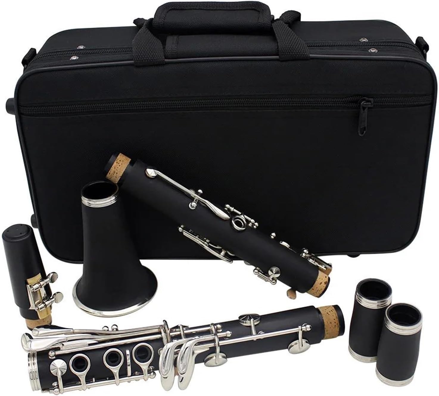 Clarinet for Adult Beginners Bb Clarinet 17 Keys Professional Woodwind Instrument