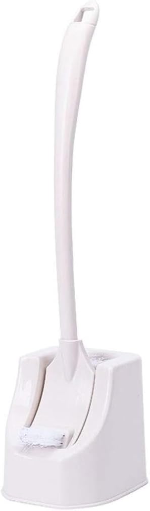 Toilet Brush Toilet Brush Plastic Toilet Brush and Bracket Bathroom Clean The Toilet Long Handle Cleaning Bowl Brush Cover Toilet Toilet Brush and Holder (Color : Gray A) (Gray a)