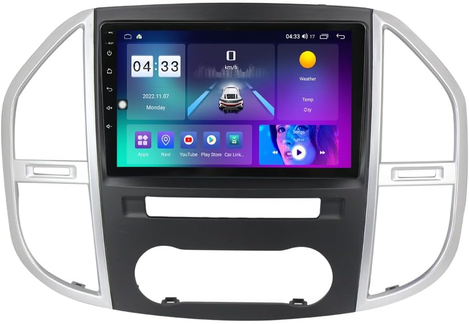 Car Stereo Radio for Benz Vito 3 14-20…