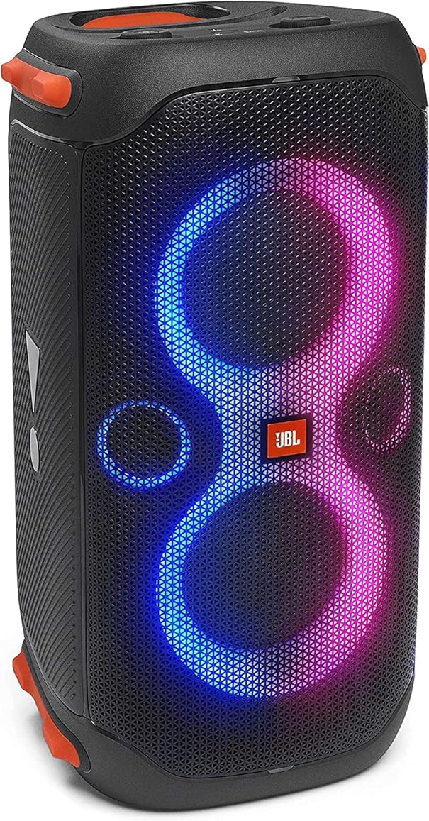 JBL PartyBox 110 Portable Party Speaker with Built-in Lights - Black (Renewed)