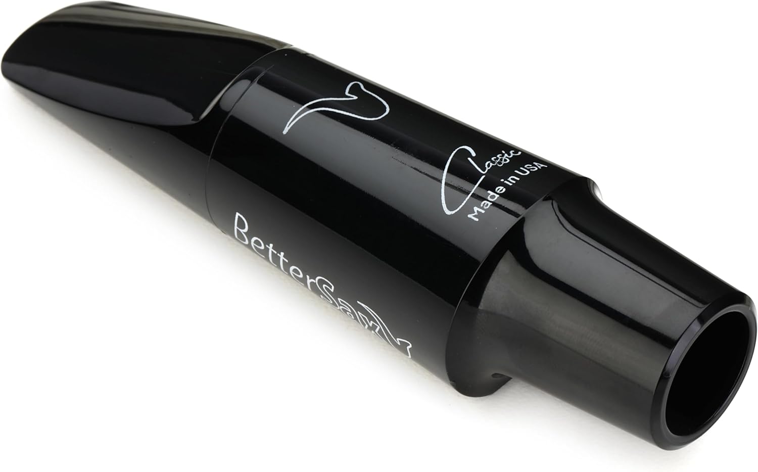 BetterSax Classic Baritone Saxophone Mouthpiece Made in the USA, Hand-Finished, Reed Friendly. Ideal for beginners in Concert band, Jazz band and Marching band