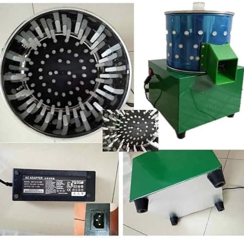 Electric Plucking Machine,Electric Poultry Plucker Machine, Feather Remover for Quick Cleaning, Stainless Steel,Ideal for Chicken Duck Farm