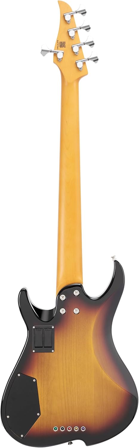 Electric Bass ZVA 5 RF Bass 3 Tone Sunburst Gloss Handmade in Japan MIJ Gotoh Bridge Gotoh Tuner 5 Strings Modern C Neck For All Levels