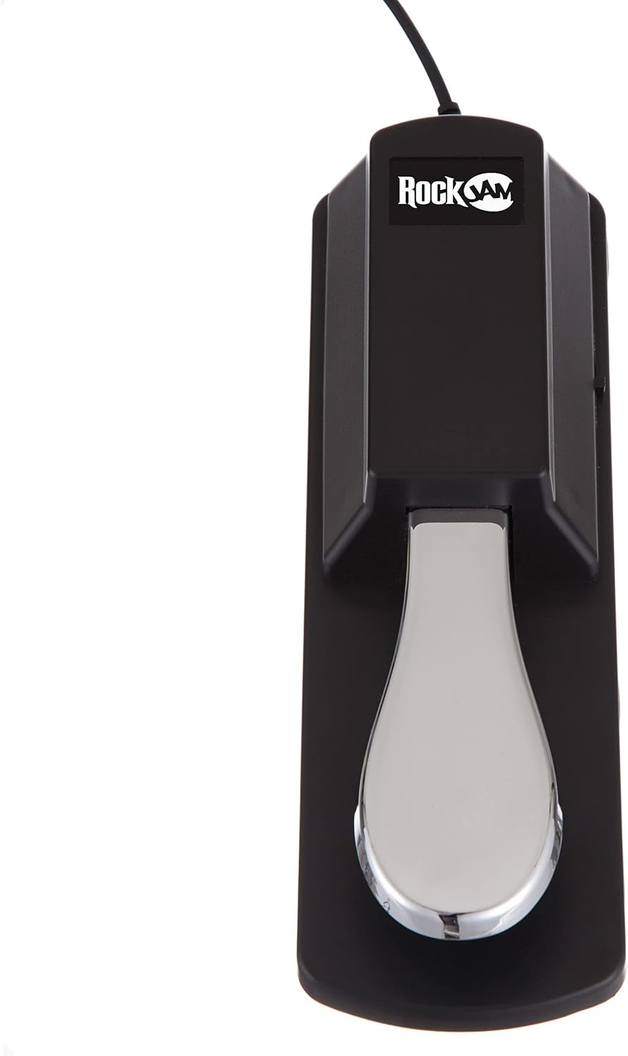 Nektar, 61-Key MIDI Controller, 61 Keys (GX61) Black | RockJam Universal Sustain Pedal