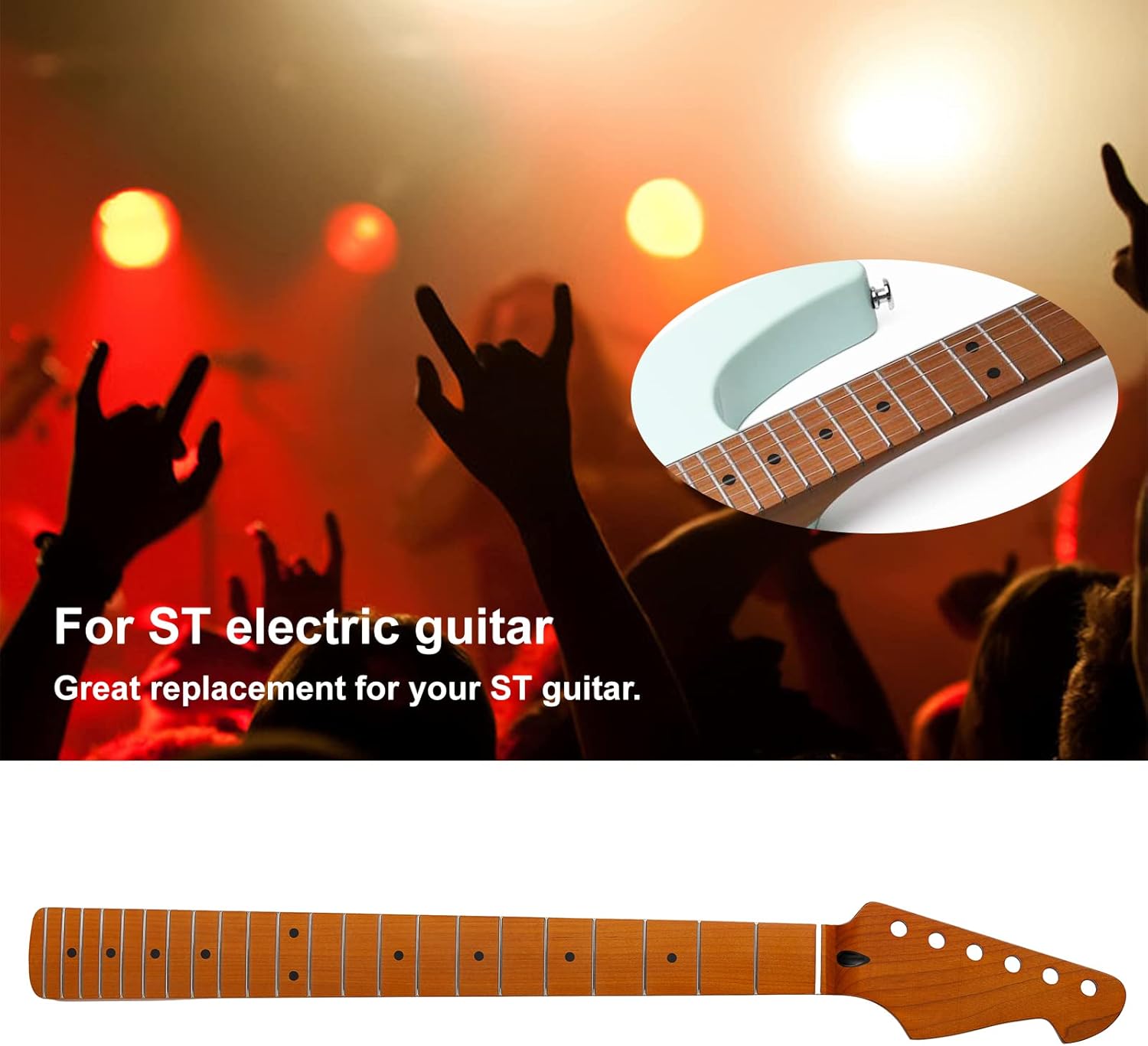 22fret Yellowish Matte 9.5