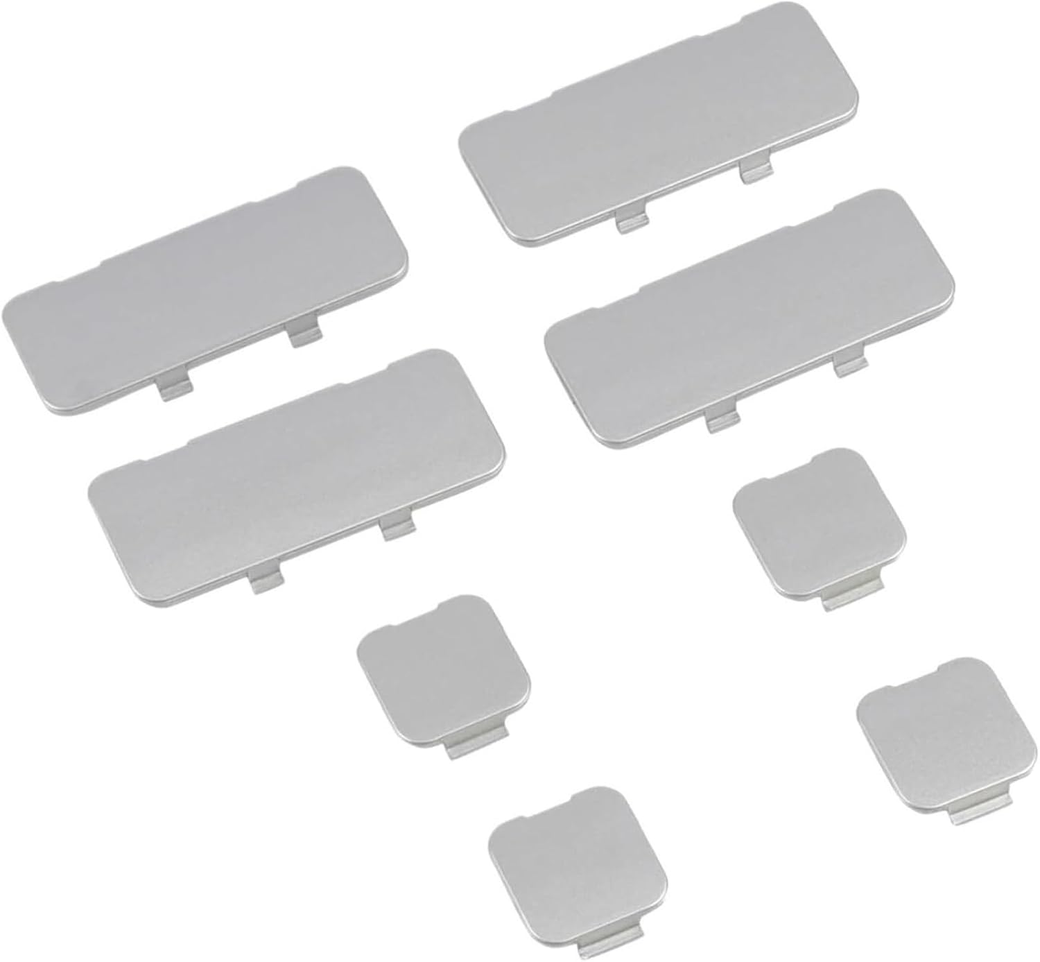 Roof Rack Rail End Luggage Cover Shell Cap Replacement Black ABS Roof Rack Rail End Covers Compatible for Toyota for Highlander 2015-2019 Replacement Shells Car-Styling(1set)