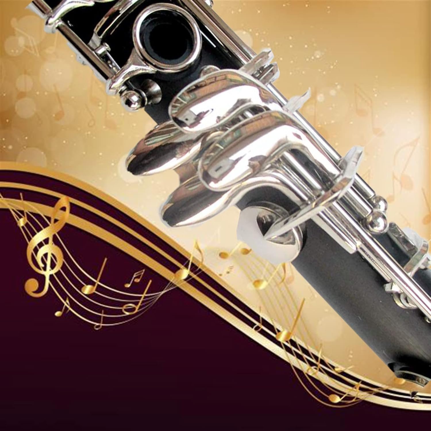 Drop E Clarinet Clarinet Beginner Professional Clarinet Woodwind Instrument Beginner Grade Test Use Clarinet for Beginner