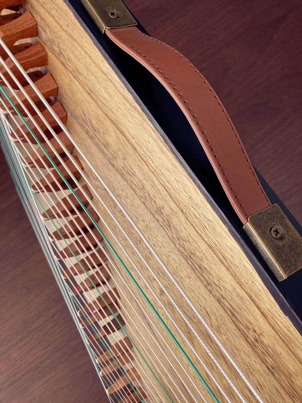 LANDTOM Guzheng Finger Trainer with Full Accessories/Guzheng Code/Backpack, Suitable for Professional/Adult/Beginner/Children 21 Strings (Anti-skip board)