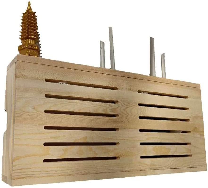 Wireless Router Storage Shelf TV Wall Frame Floating Set Shelf Set-top Box Router Player DVD Playback Bookshelf Photo Toy Game Machine Vase Storage Box 49 * 8 * 22 Cm Storage Shelf