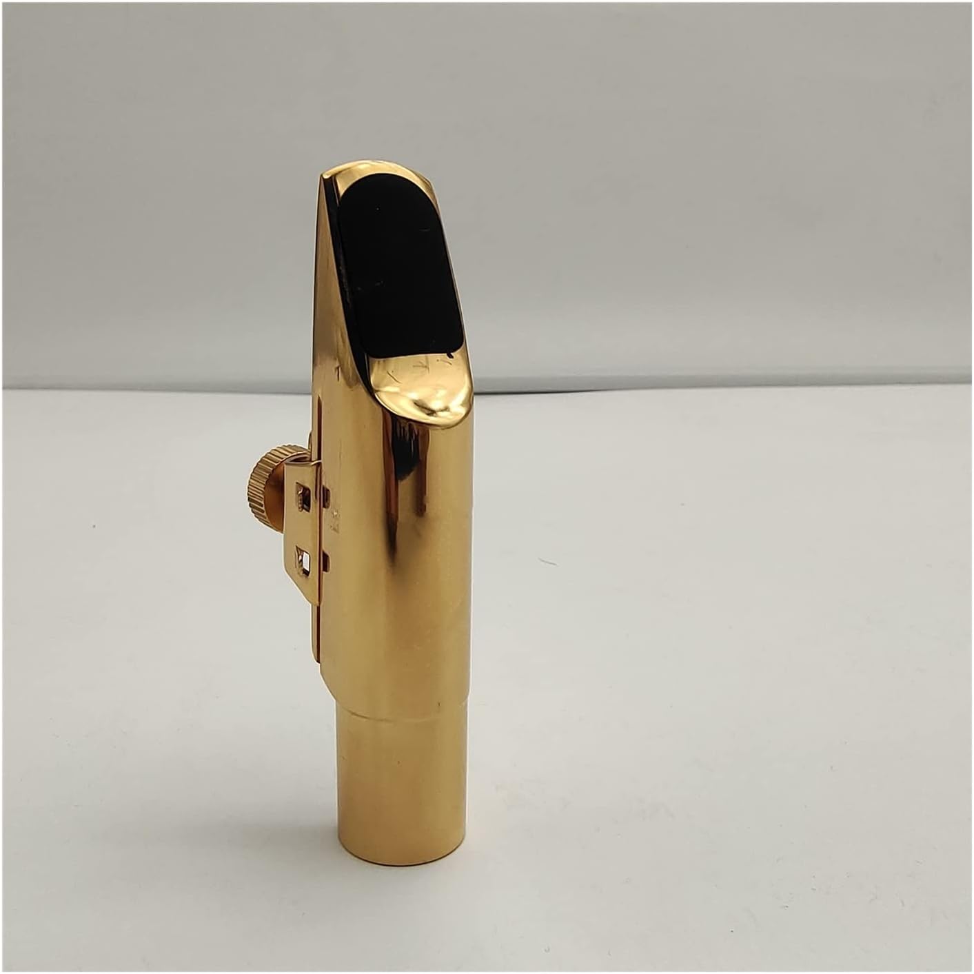 Sax Replacemen Set Professional Tenor Saxophone Alto Saxophone Mouthpiece Gold Plating Sax Accessories Saxophone Accessories (Color : Soprano Brass 5)