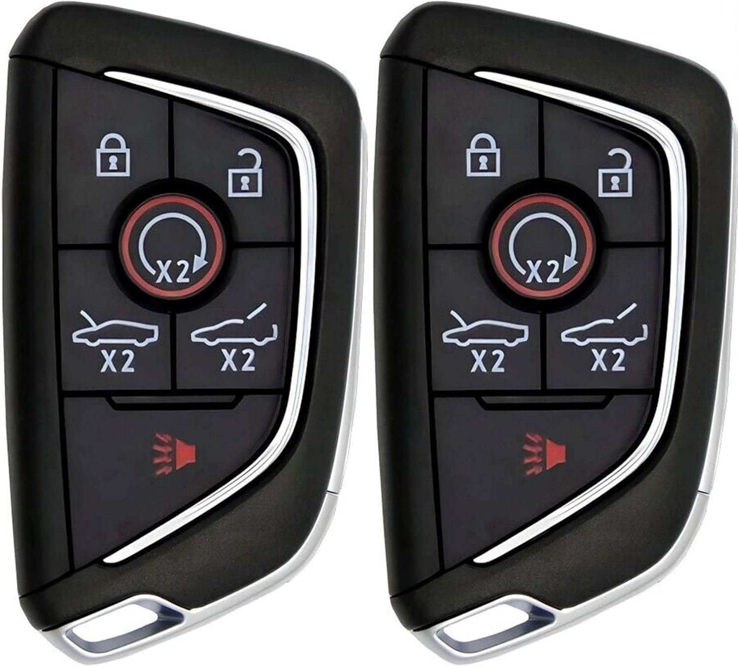 2X New Proximity Keyless Remote Key Fob Compatible with & fit for Select Chevy Corvette C8 - 434 Mhz - YG0G20TB1-13