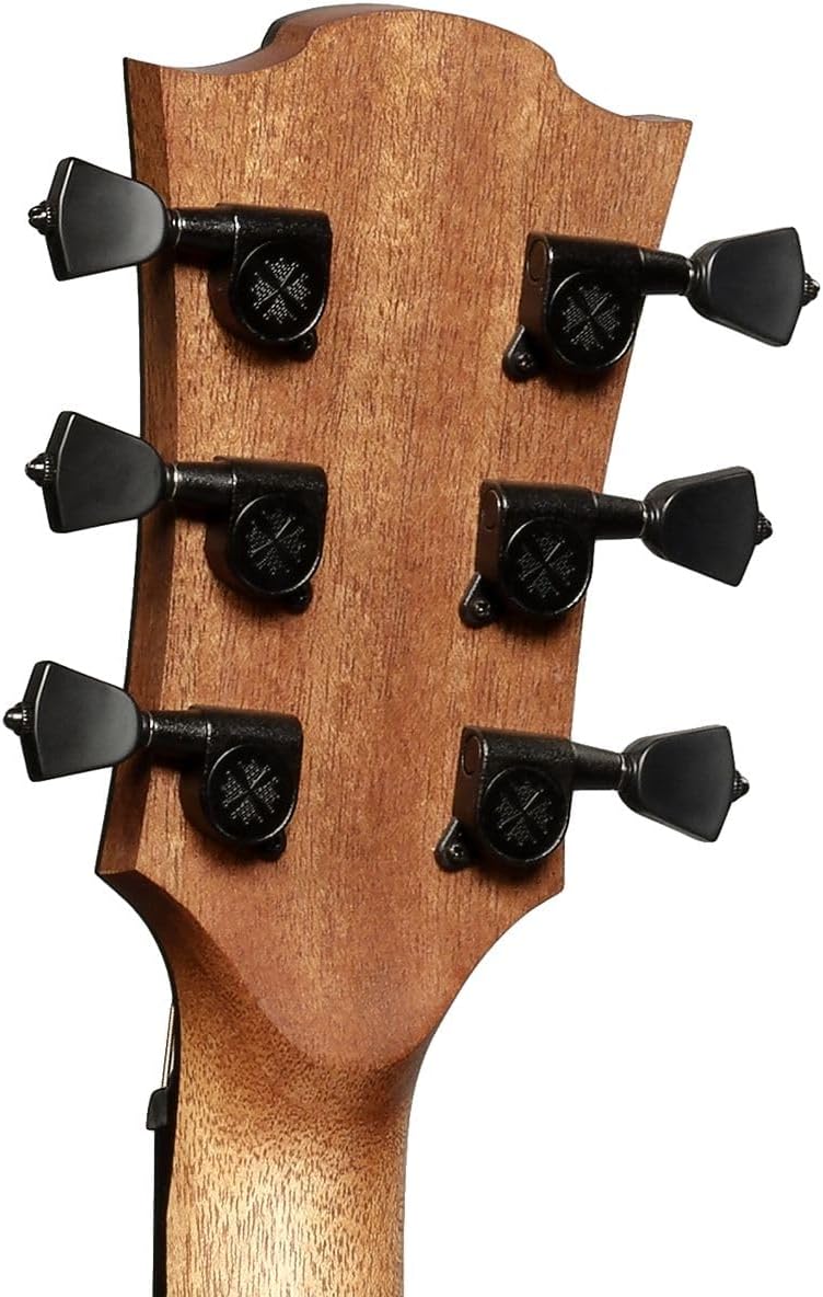 LAG GUITARS Sauvage Auditorium Cutaway Acoustic-Electric Left-Handed w/Hybrid Gigbag, Eco-friendly design