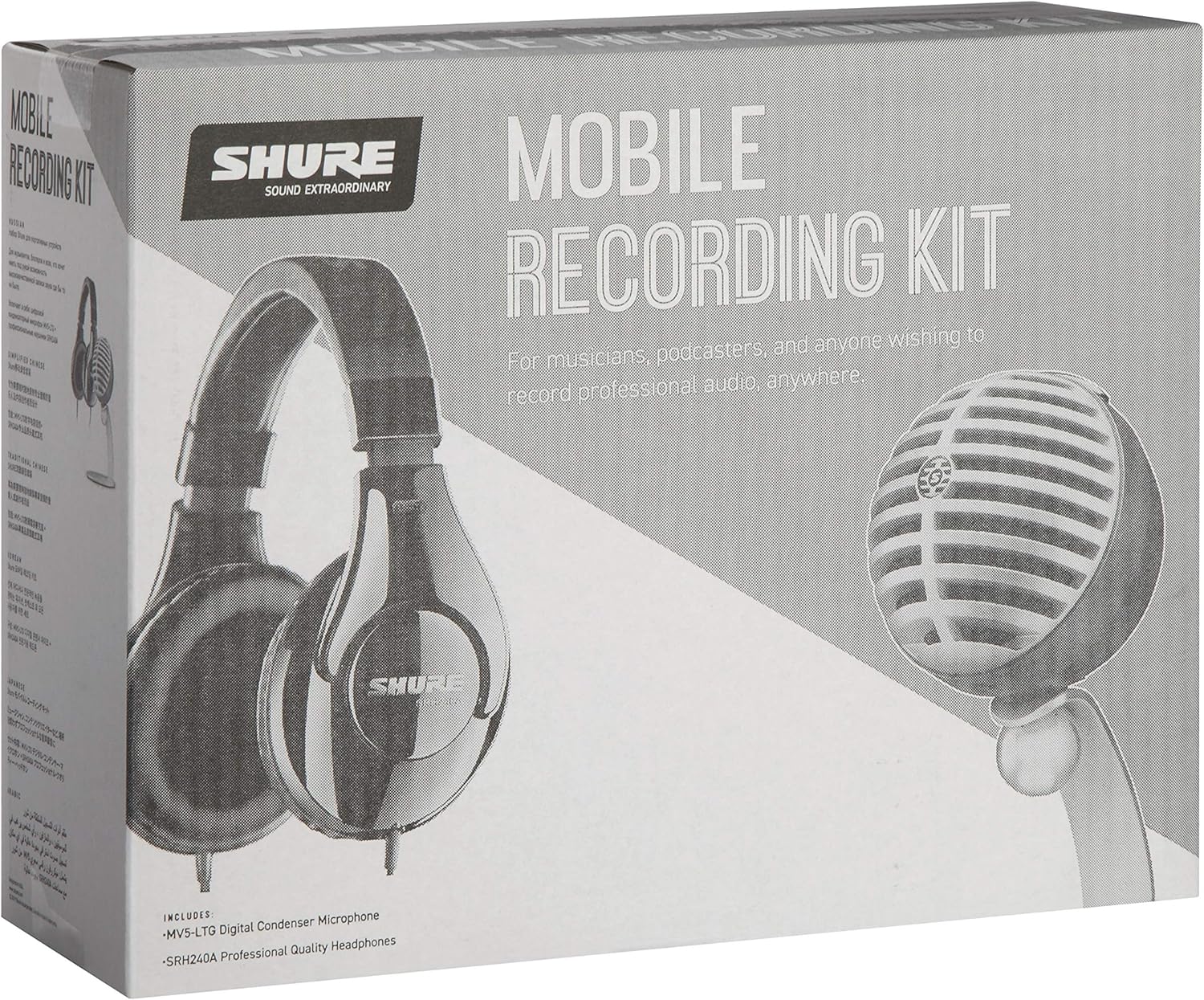 Shure MV5 Digital Condenser Microphone Bundle