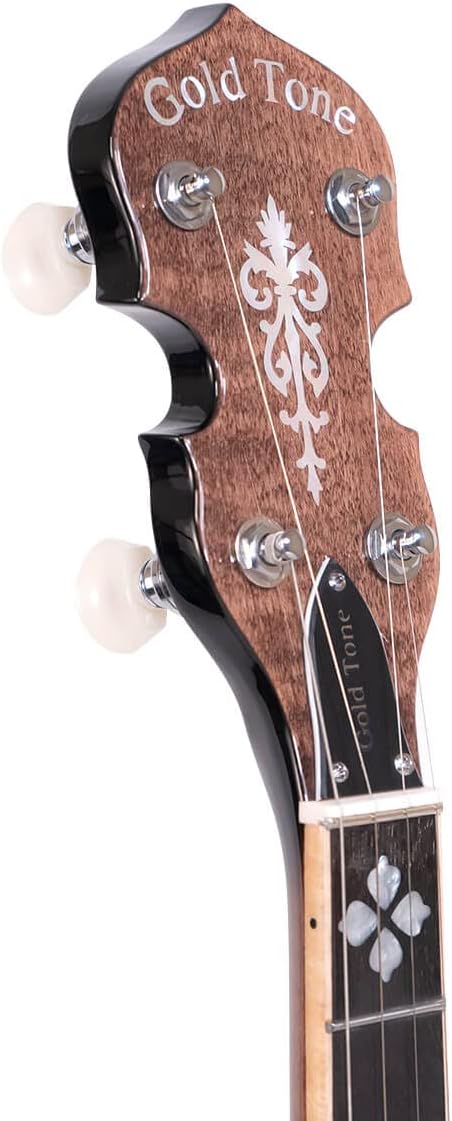 Gold Tone OB-250AT Orange Blossom Arch Top Banjo (Five String, Vintage Brown)