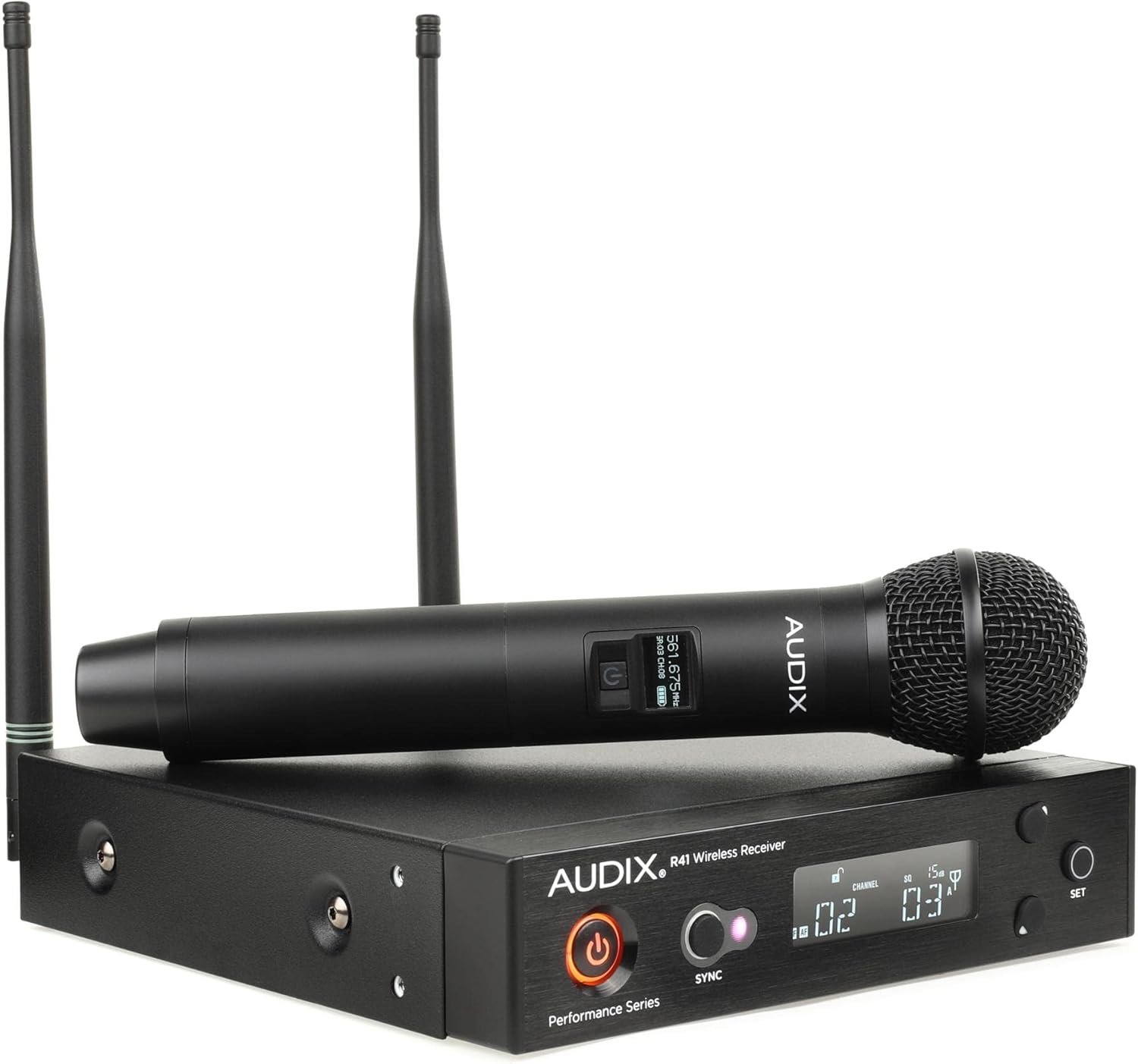 AUDIX AP41 OM2 Handheld Wireless Microphone System for Small-to Medium-Sized PAs