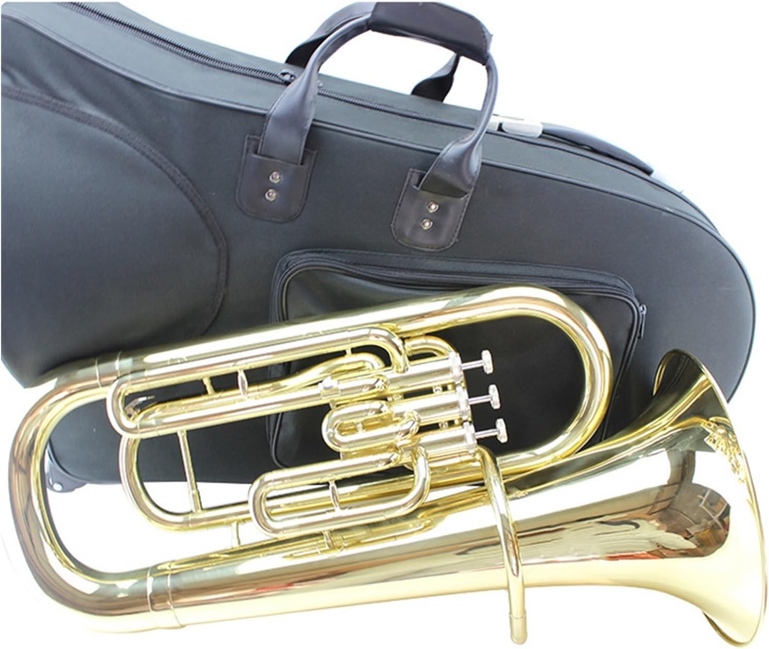 B Flat Major Euphonium Three Key Beginner Practice Instrument Euphonium All-brass Instrument