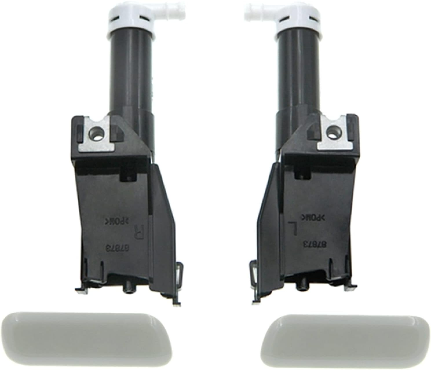 Car Headlight Washer Spray Nozzle with Cover Cap,for Mitsubishi Pajero Shogun V96 V97 2006-2019 8264A026 8264A025