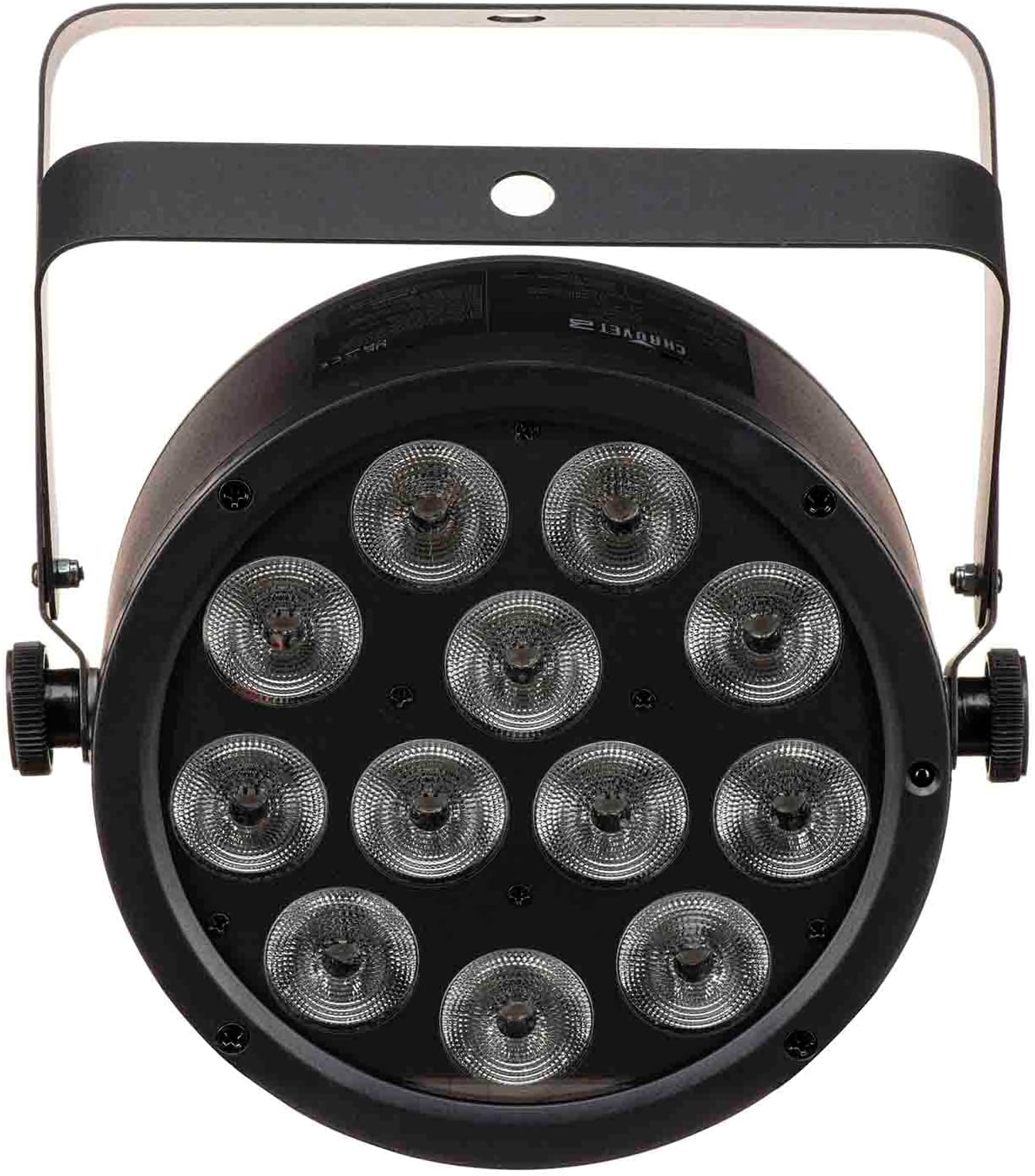 Low-profile, high-output tri-color (RGB) LED Par compatible with ILS