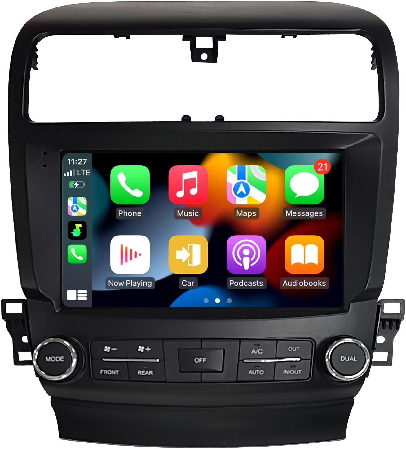 Car Radio for Acura TSX 2004-2008 Stereo Radio Replacement Upgrade 4+64G Android 14 9 Inch Touch Screen with Carplay Android Auto WiFi SWC DSP Bluetooth AHD Backup Camera
