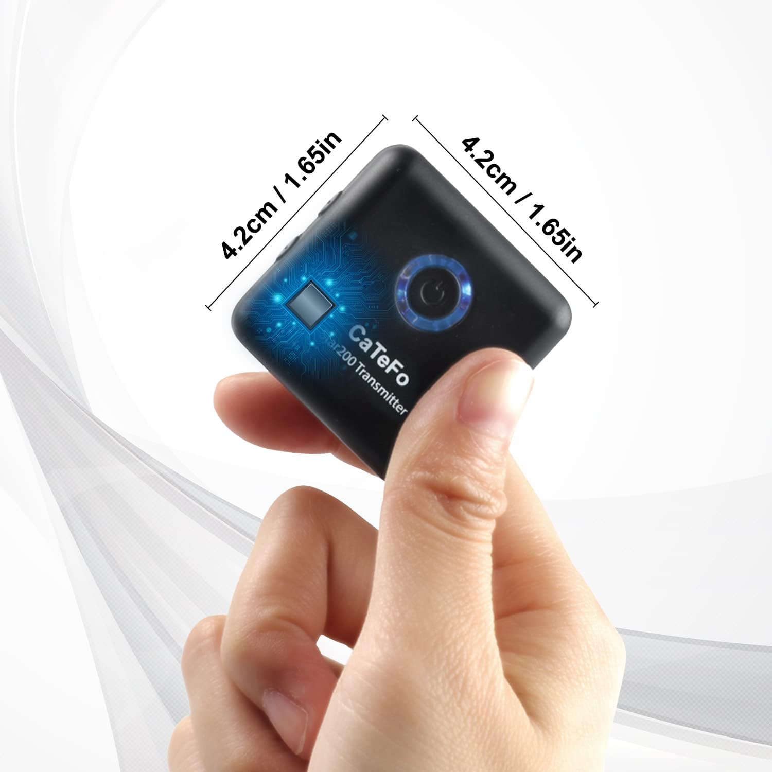 Star200 T2 2.4GHz Dual Channel Wireless Lavalier Microphone System, Tiny Omnidirectional Microphone for Smartphone Audio Video Vlog YouTube Facebook Live Recording, 200' ft Audio Range