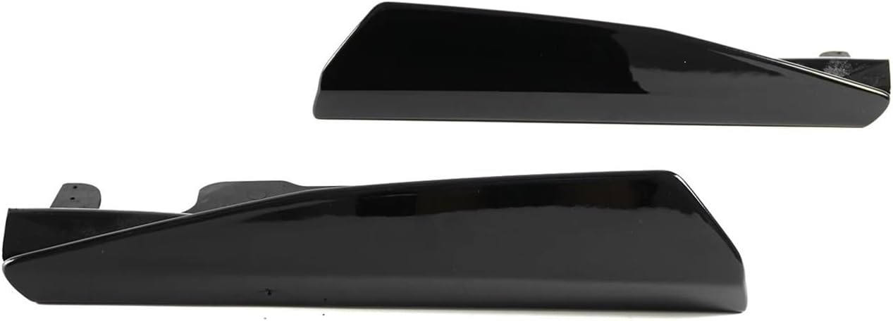 Side Skirts Car Short Side Skirts Extension Spoiler Protector Compatible for Chevrolet Corvette C7 2014-2019 Glossy Black Accessory