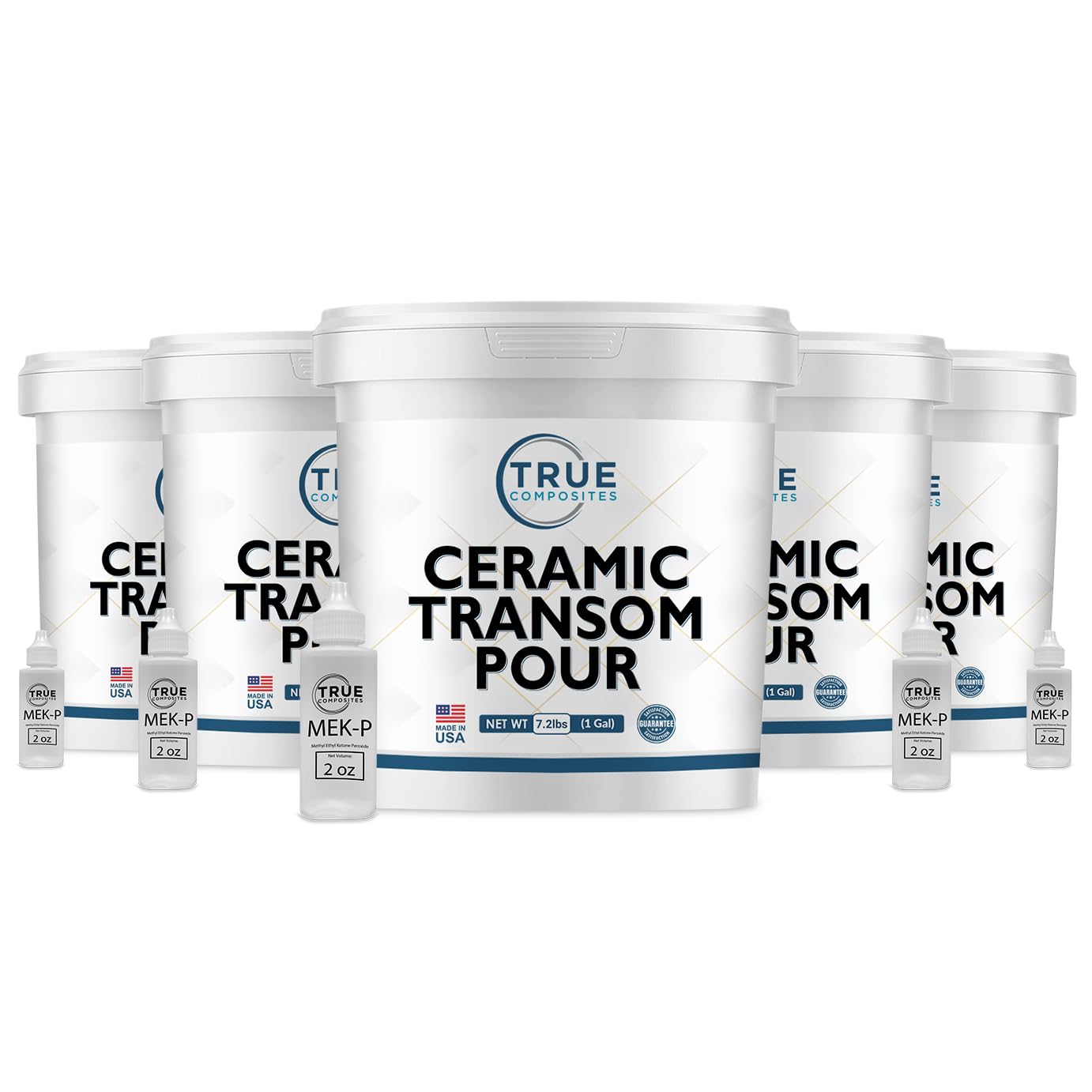 Arjay 6011-Ceramic Pourable Compound Transom Putty-Cruise, Navy Ships, Bulk Vessels, LPG/LNG Tanks, Power Boats, Wood, Plywood Transom (10 Gallons)