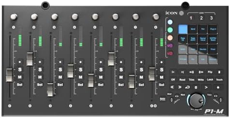 iCON Pro Audio P1-M DAW Control Surface with Motorized Faders