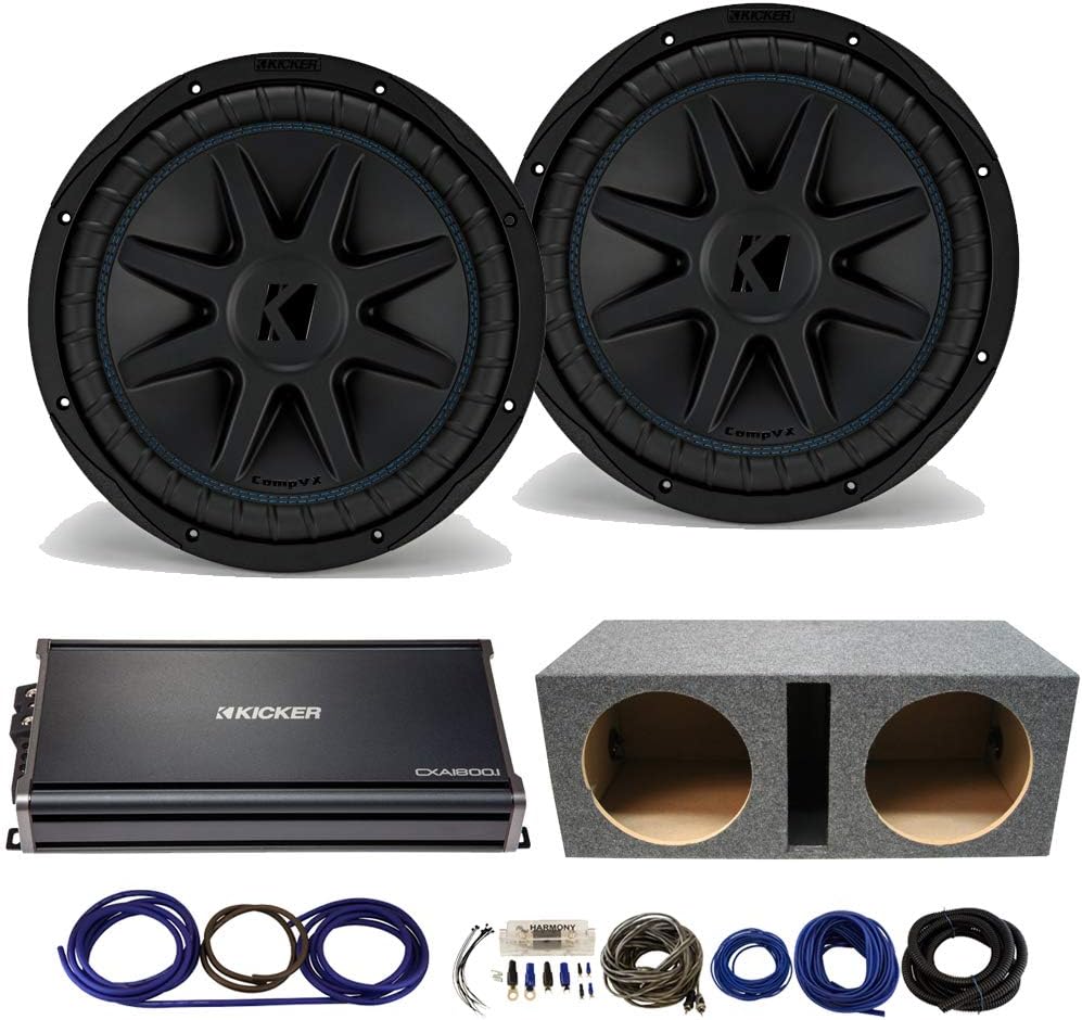 KICKER 44CVX122 CompVX Dual 2 Ohm 12