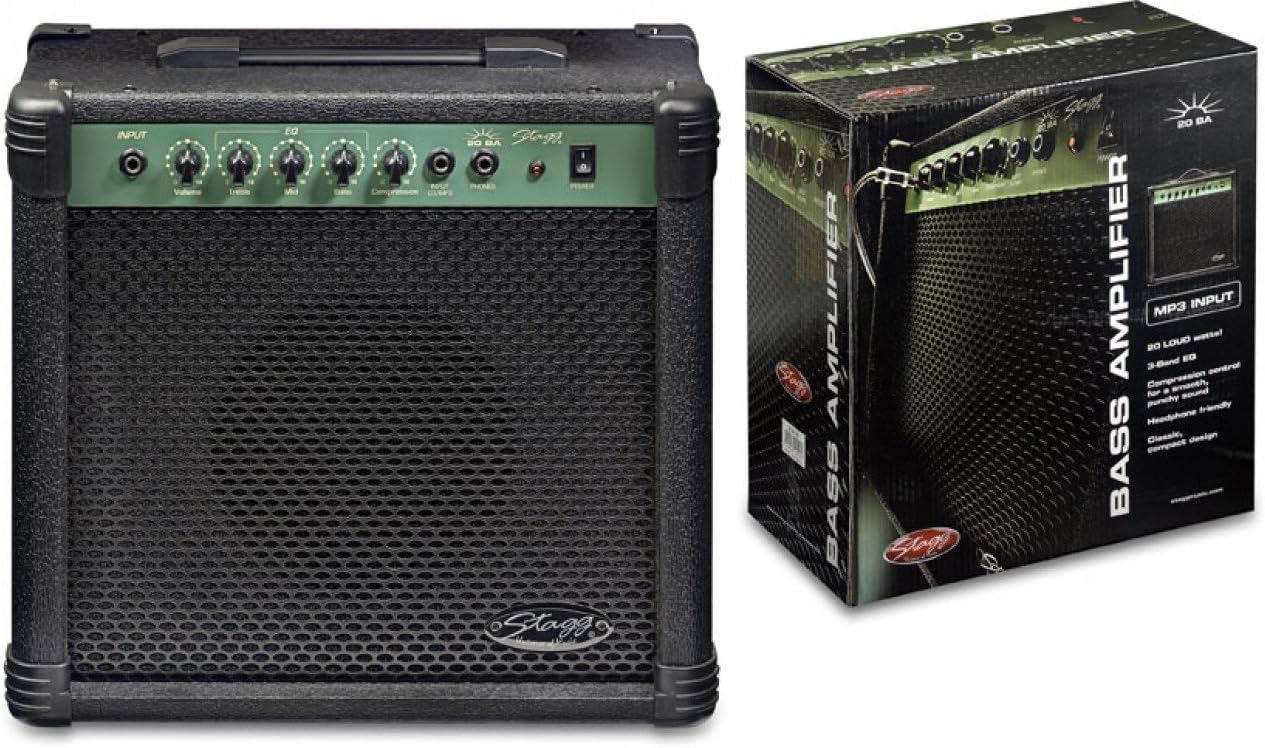 Stagg 20 BA USA 20 Watt RMS Bass Amplifier