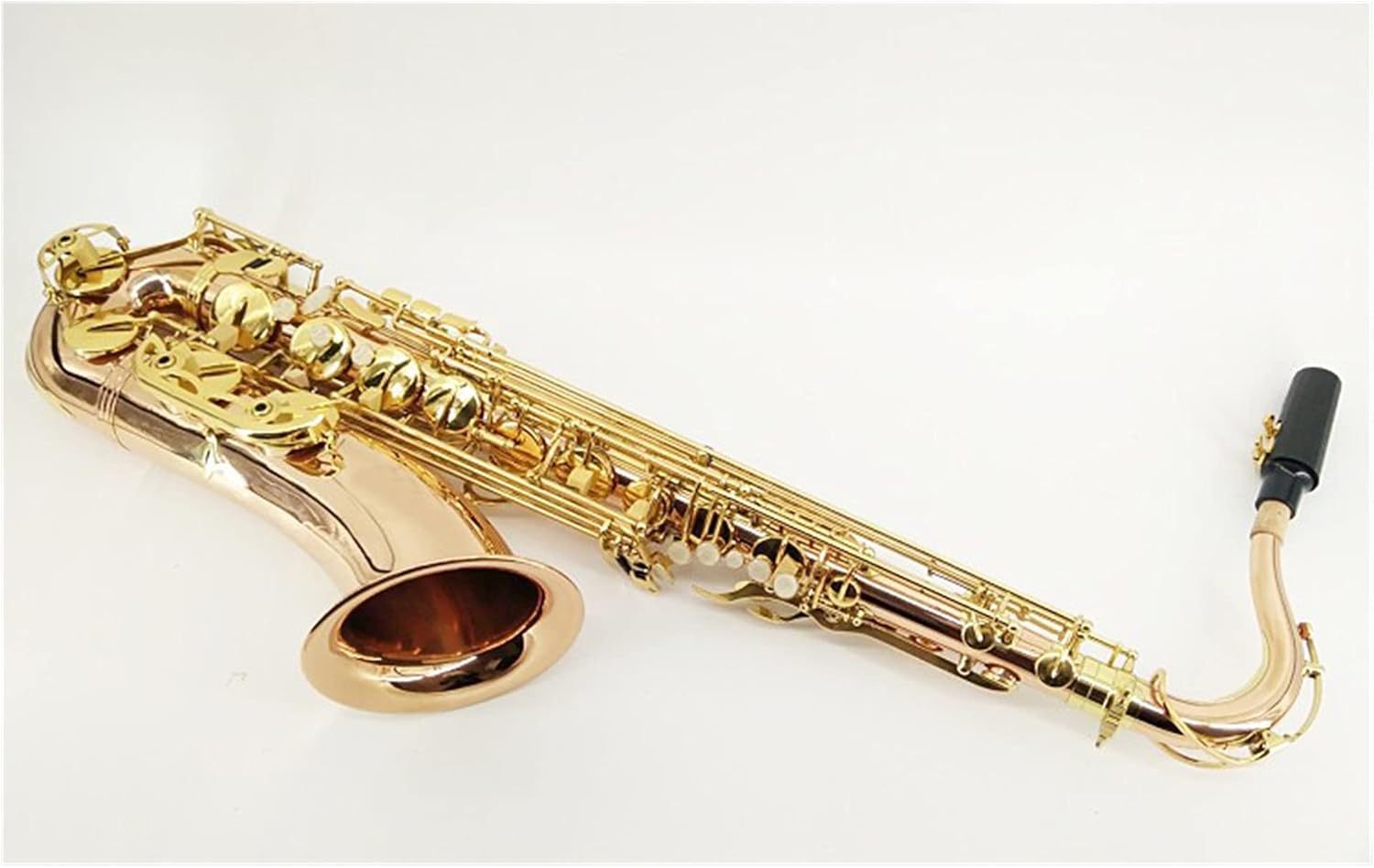 B-Flat Tenor Saxophone/Wind Instrument Phosphor Bronze Double-Key Saxophone Saxophone Straight