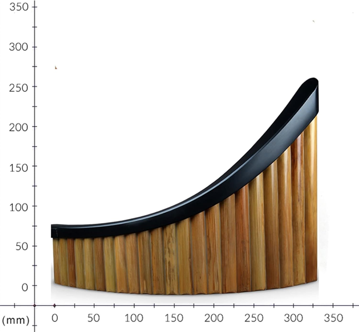 22 Tubes Pan Flute G Key Pan Flute Woodwind Instrument Handmade Pan Pipe