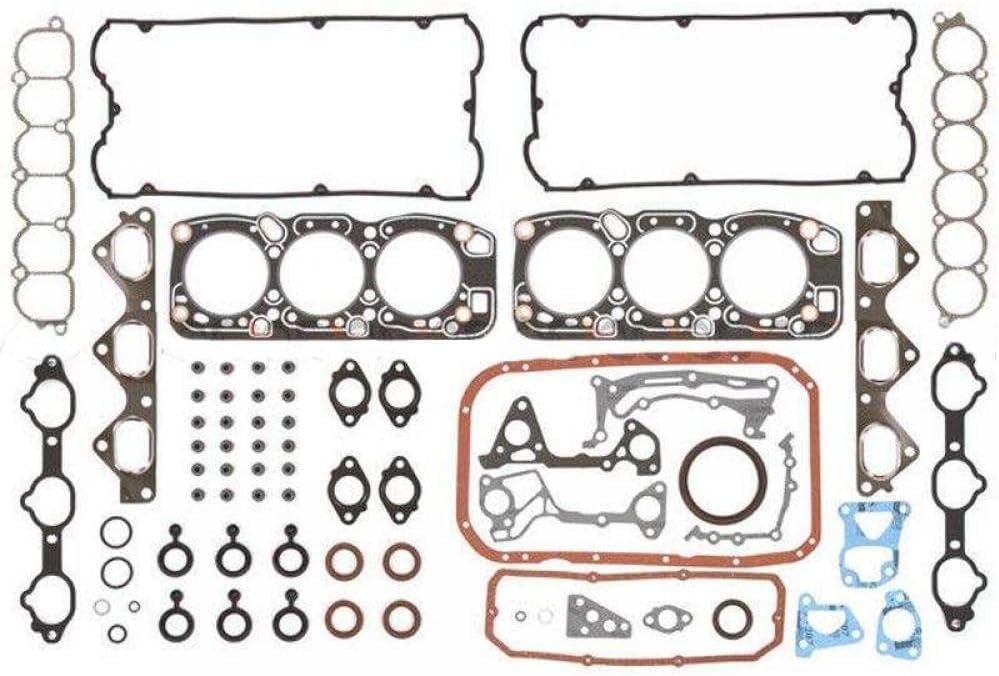 6G74 3 5L 3497CC V6 SOHC Engine Overhaul Gasket Seals Kit Compatible with 2001 2002 Montero 3 5L 215CID Models Fits 07 07 0302 09 07 0402 Engine Types