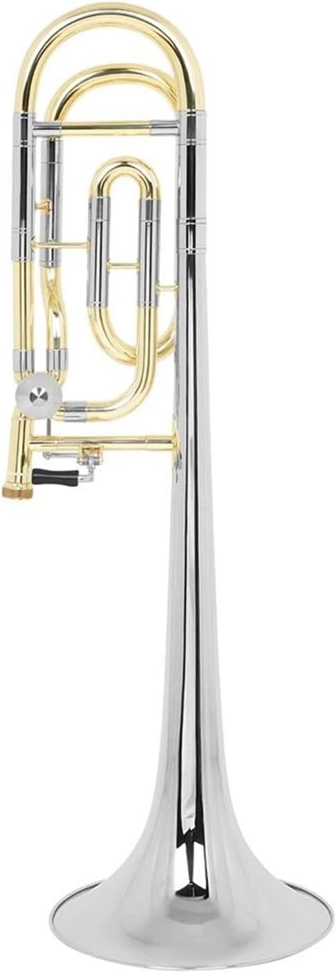 Professionals euphonium Tenor Trombone Brass Bb Tone B Flat Wind Instrument Trombone With Mouthpiece Stick Case Rod Accessories(Trombone set)