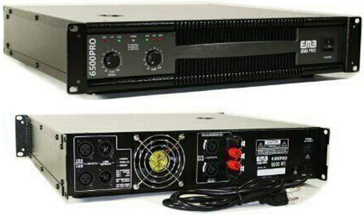 EMB Professional 6500W 2CH POWER Amplifier EB6500PRO