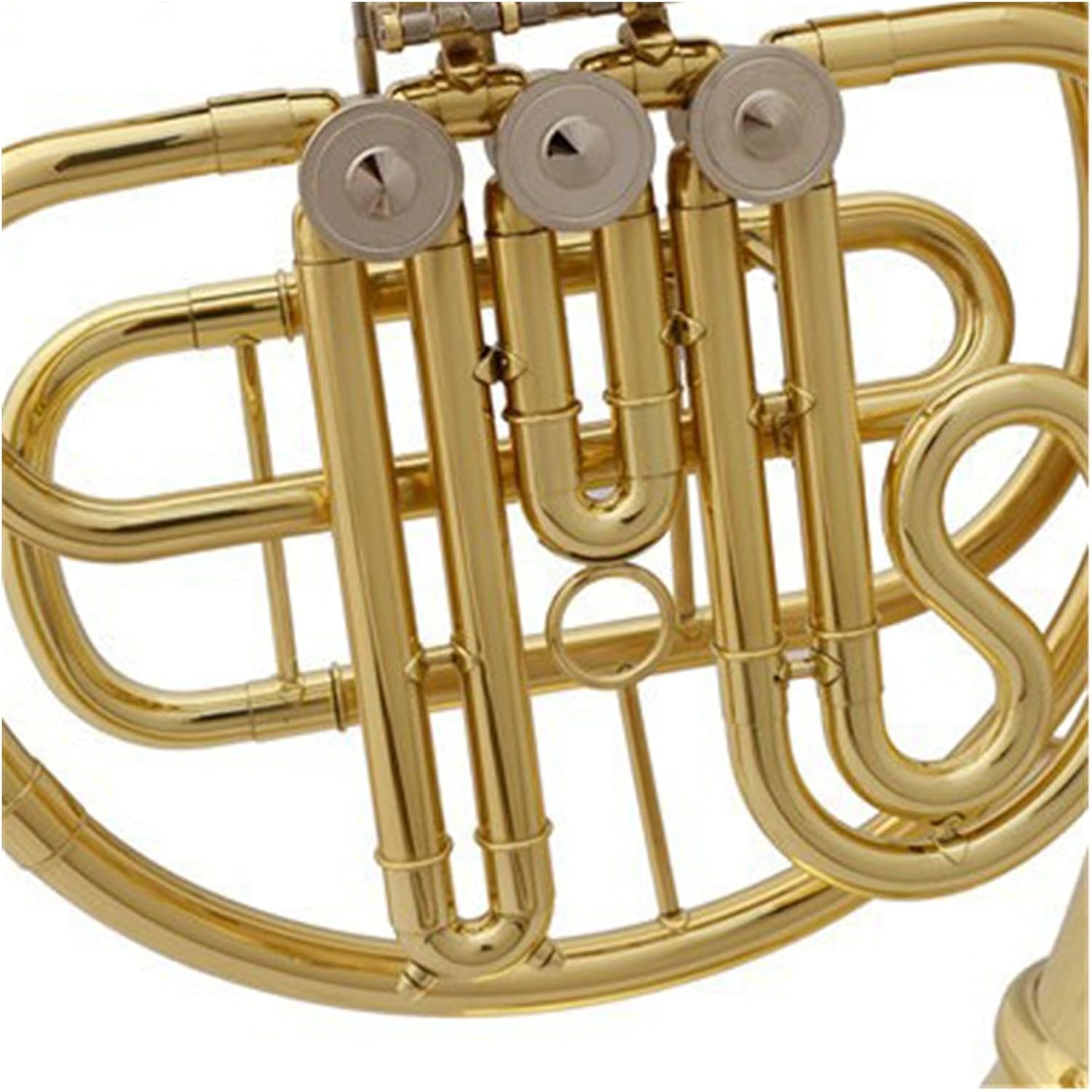 Professional 3 key single row French horn instrument
